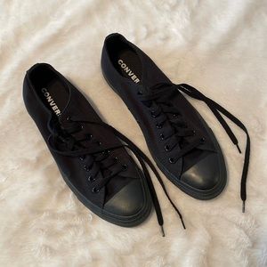 Men’s All Black Converse - Size 9